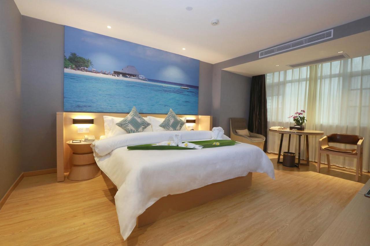 锦江都城酒店海南省政府日月广场免税店 Haikou  Bagian luar foto