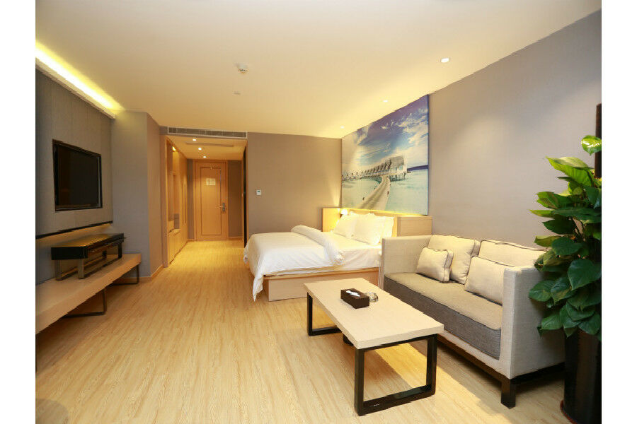 锦江都城酒店海南省政府日月广场免税店 Haikou  Bagian luar foto
