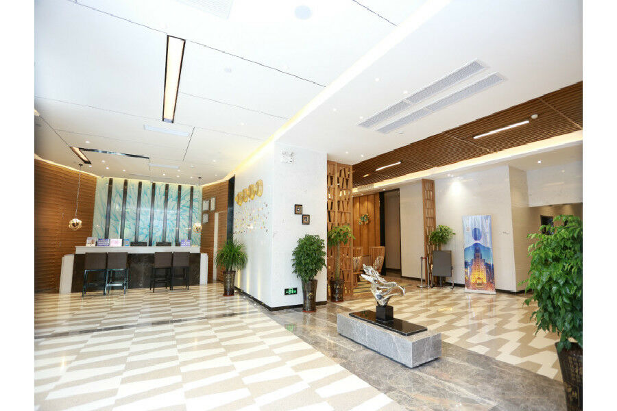 锦江都城酒店海南省政府日月广场免税店 Haikou  Bagian luar foto